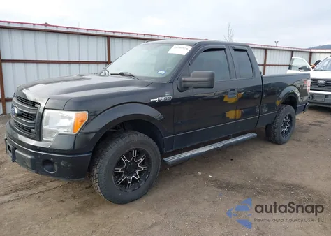 2013 Ford F-150 Stx из США, поврежденный, VIN 1FTFX1CF0DFD38030